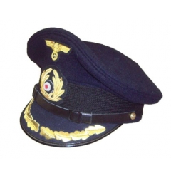 Kriegsmarine Field Grade Officer Visor Cap